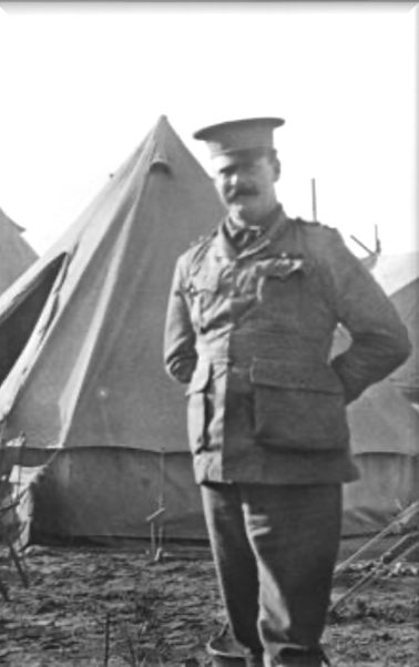 Henry Oswald Oliver as a veterinary officer at Maadi, Egypt, 1915. Australian War Memorial C02578; public domain.